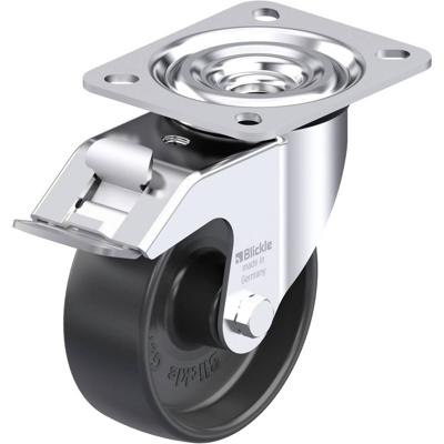 Blickle L-PP 100G-FI Plaatstalen zwenkwiel Wieldiameter: 100 mm Draagvermogen (max.): 160 kg 1 stuk(s)