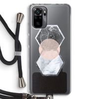 Creatieve toets: Xiaomi Redmi Note 10 Pro Transparant Hoesje met koord