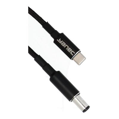 YANEC usb-c naar 7.4 x 5.0 mm hp laadkabel 1.8m