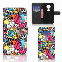 Motorola Moto G7 | G7 Plus Wallet Case met Pasjes Punk Rock - thumbnail