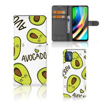 Motorola Moto G9 Plus Leuk Hoesje Avocado Singing