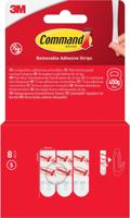 Command kleefstrips klein, blister van 8 stuks