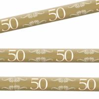 Folat gouden jubileum markeerlint - 50 jaar - feestartikelen - feest versiering