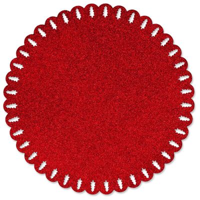 Placemat Xmas tree rood - Unique living