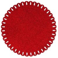 Placemat Xmas tree rood - Unique living