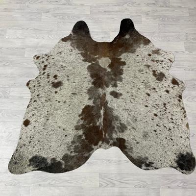 Koeienhuid bruin wit creme SP 145x150cm XS