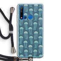 Kwallie: Huawei P20 Lite (2019) Transparant Hoesje met koord