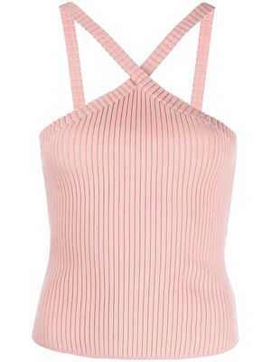 RTA débardeur à bretelles croisées - Rose