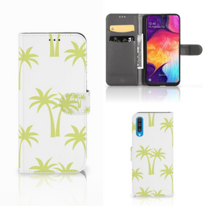 Samsung Galaxy A50 Hoesje Palmtrees