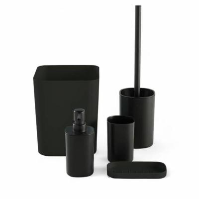 Badset TODAY HOY Zwart Plastic Modern (5 Stuks)