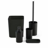 Badset TODAY HOY Zwart Plastic Modern (5 Stuks)