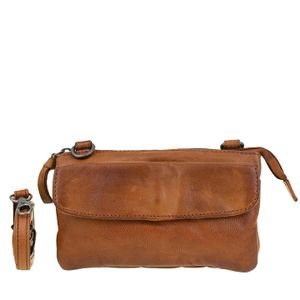 DSTRCT Schoudertasje/Clutch Harrington Road Cognac