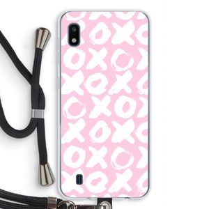 XOXO: Samsung Galaxy A10 Transparant Hoesje met koord