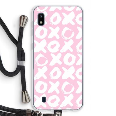 XOXO: Samsung Galaxy A10 Transparant Hoesje met koord