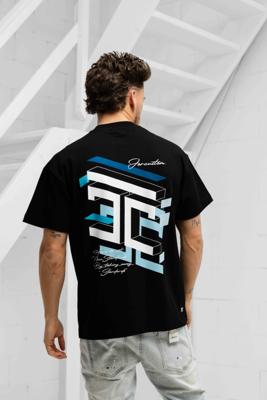 Jorcustom Assembly Loose Fit T-Shirt Heren Zwart - Maat L - Kleur: Zwart | Soccerfanshop