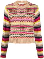 Molly Goddard pull en maille intarsia - Multicolore - thumbnail