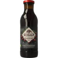 Schulp Krachtsap Cranberry puur bio