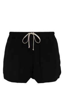 Rick Owens short de bain à lien de resserrage - Noir