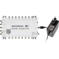 Kathrein EXR 25016 Satelliet multiswitch Ingangen (satelliet): 5 (4 satelliet / 1 terrestrisch) Aantal gebruikers: 16 Standby-functie, geschikt voor Quad LNB