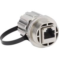 Conec 17-10011 Sensor/actuator inbouwconnector Aantal polen (sensoren): 8P8C Koppeling, inbouw 1 stuk(s)