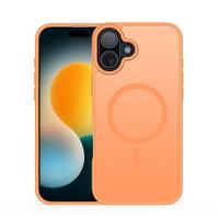 Dux Ducis Yind iPhone 17 hoesje - slanke backcover met MagSafe ondersteuning - Oranje Dux Ducis Yind iPhone 17 hoesje - slanke backcover met MagSafe ondersteuning - Oranje