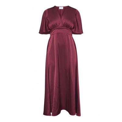 Sisters Point - Rood | Dames | Jurk | Rood | M | regular | Kamst mode