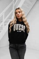 Guess College Sweater Dames Zwart - Maat L - Kleur: Zwart | Soccerfanshop