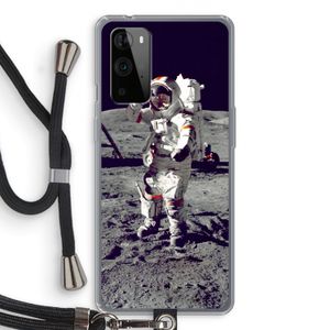 Spaceman: OnePlus 9 Pro Transparant Hoesje met koord