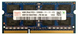 4GB SODIMM RAM SK Hynix hmt351s6cfr8c-pb | PC3-12800s-11-12 geheugen Refurbished