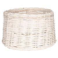 Clayre & Eef Witte Lampenkap Ø 45*27 cm / E27 6LAK0476 - thumbnail