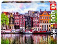 Legpuzzel Dansende Huizen Amsterdam | Educa - thumbnail