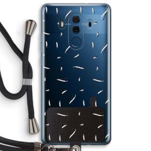 Hipster stripes: Huawei Mate 10 Pro Transparant Hoesje met koord