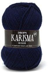 Drops Karisma Uni Colour 017 Marineblauw