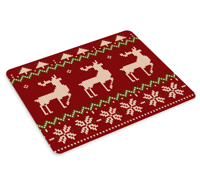 Gebreid patroon Muismat kerst