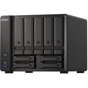 QNAP TS-H973AX-8G data-opslag-server V1500B Ethernet LAN Tower Zwart NAS