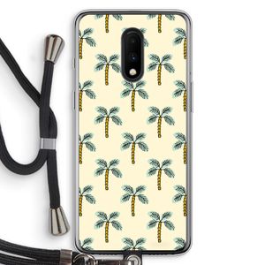 Paradise: OnePlus 7 Transparant Hoesje met koord