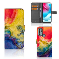 Hoesje Motorola Moto G60s Watercolor Dark - thumbnail