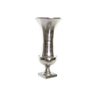 Vaas Home ESPRIT Zilverkleurig Aluminium Modern Fluitglas 28,5 X 28,5 X 61,5 cm