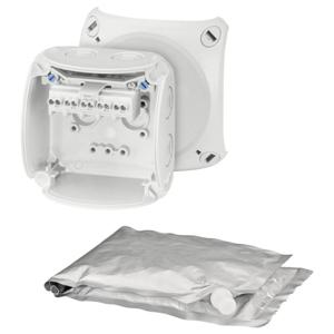 Hensel 62000097 Verdeeldoos Halogeenvrij, Verzegelbaar, Weerbestendig (l x b) 93 mm x 93 mm 1 stuk(s)