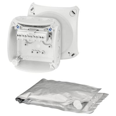 Hensel 62000097 Verdeeldoos Halogeenvrij, Verzegelbaar, Weerbestendig (l x b) 93 mm x 93 mm 1 stuk(s)