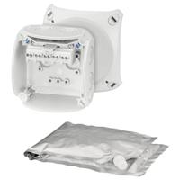 Hensel 62000097 Verdeeldoos Halogeenvrij, Verzegelbaar, Weerbestendig (l x b) 93 mm x 93 mm 1 stuk(s)
