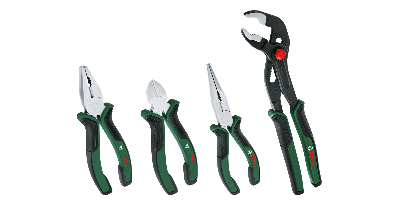 Bosch Groen Tangenset 4-stuks - 1600A02W7K