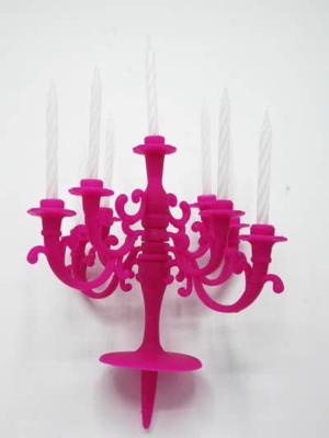 Van Der Doelen Cake kaarsen standaard met kaarsjes