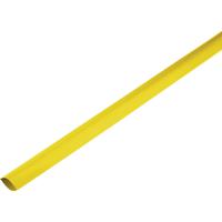 TRU COMPONENTS 1225484 Krimpkous zonder lijm Geel 120 mm 60 mm Krimpverhouding:2:1 per meter