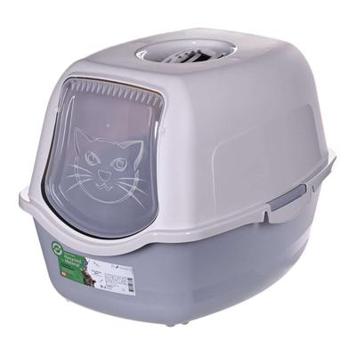 DIAMENTIQ BAYA white/light grey - kattenbak - 55,5 x 40 x 38,7 cm