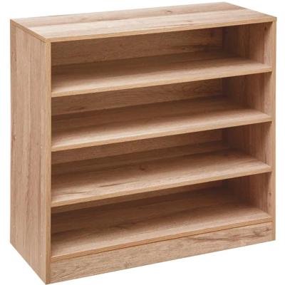 5Five Schoenenkast voor 12 paar schoenen - bruin - 67,5 x 68 cm - hout - Schoenen opbergen