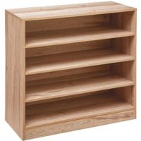 5Five Schoenenkast voor 12 paar schoenen - bruin - 67,5 x 68 cm - hout - Schoenen opbergen