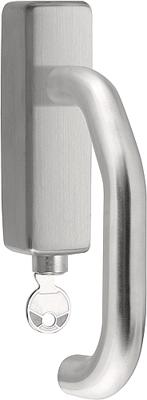 Formani Basics LB1-DKLOCK-O draaikiepgarnituur verkropt afsluitbaar - mat RVS
