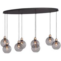 Masterlight Hanglamp ovaalLazise Oval 8x Ø 20cm goud - 2644-05-02-160-60820