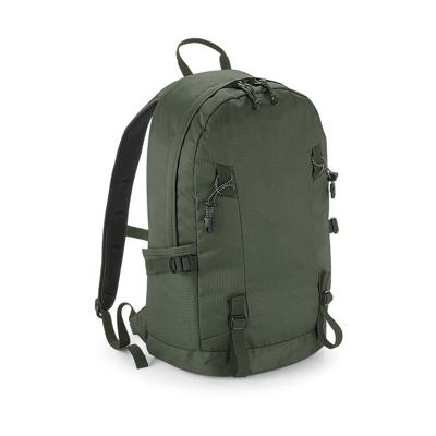 Quadra rugzak/rugtas voor wandelaars/backpackers - groen - 20 liter - Rugtassen voor op reis